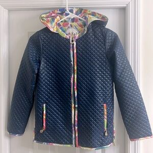 Oil and Water girls Raincoat size 12